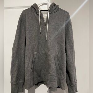 Rag & bone hooded zip up sweatshirt XXL